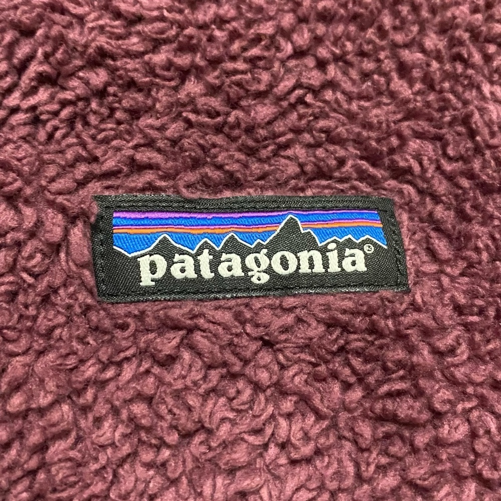 Patagonia Women's Los Gatos 1/4-Zip xs burgundy Style #25235 - Picture 5 of 12